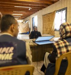 Save Youth Future Society Conducts Interviews to Recruit 60 Teachers and Facilitators to Support Displaced Children in Gaza under the "Etihad 2" Project