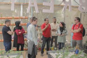 SYFS received a delegation from the regional office of Save the Children