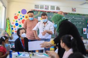 (SYFs)  welcomed a delegation from (UNICEF)