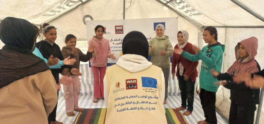 أنشطة دعم نفسي واجتماعي للأطفال والأسر ضمن مشروع الحماية المتكاملة