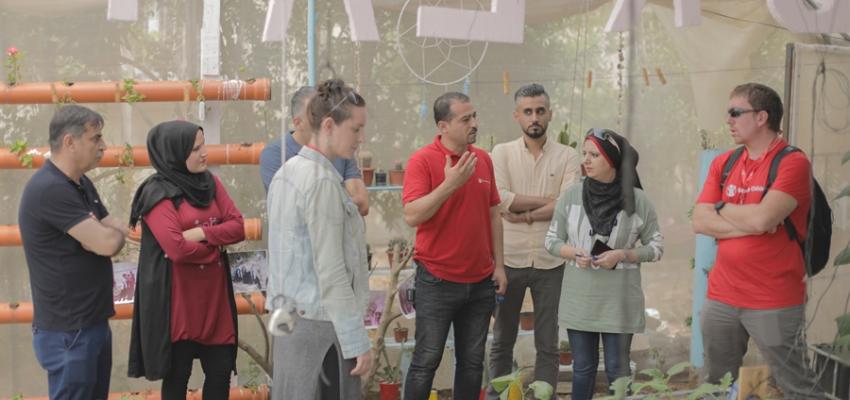 SYFS received a delegation from the regional office of Save the Children