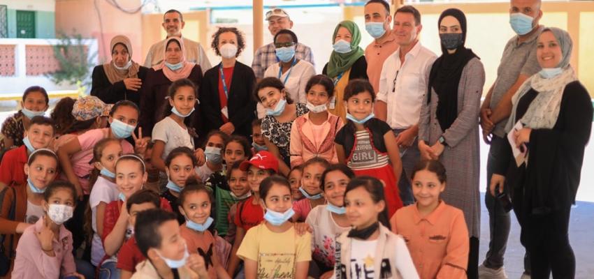 (SYFs)  welcomed a delegation from (UNICEF)