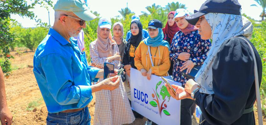 SYFs makes an environmental tour in “Juhr al-Deek” area