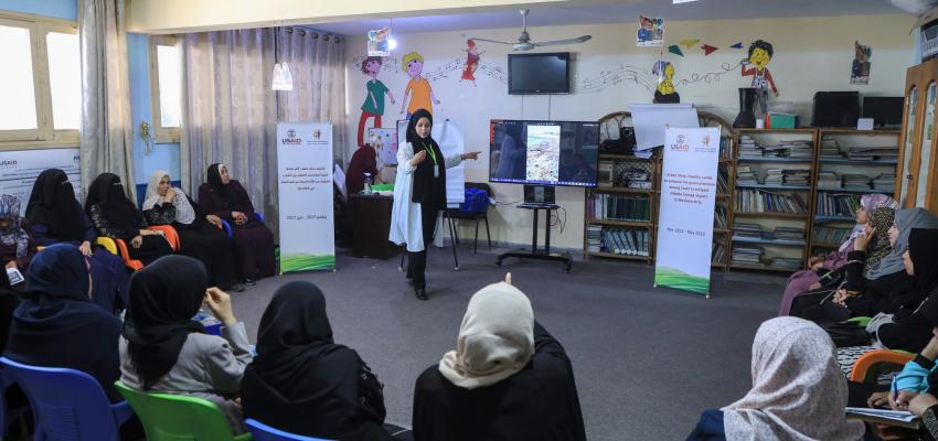 Conclusion of awareness workshops on waste segregation, recycling and reuse, and urban farming in several civil society institutions.